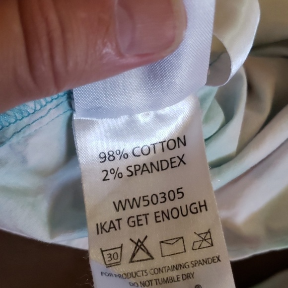 Roar Long Sleeve Button Up "IKAT Get Enough " - Picture 6 of 7